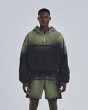 Undergold Hoodie Holy State Undgld Half Zip Up Boxy Fit Black/Yellow
