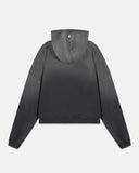 Undergold Hoodie Line Varsity Undrgld Boxy Fit Faded Black
