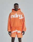 UNDERGOLD - Hoodie Revelation Boxy Fit Faded - Orange