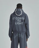 UNDERGOLD - Hoodie Revelation Zip Up Boxy Fit - Vintage Gray