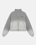 Undergold Hoodie W Holy State Undrgld Turtle Neck Boxy Fit Faded Gray