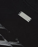 Undergold hoodie w spring unity zip up slim fit crewneck – Black