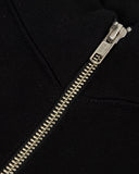 Undergold hoodie w spring unity zip up slim fit crewneck – Black