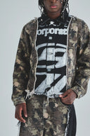 UNDERGOLD - Jacket Act 1 Racer Double Dark Cammo