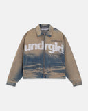 UNDERGOLD - Jacket Revelation Zip Up - Sand Blue