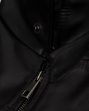 Undergold jacket spring worn logo cropped – Black