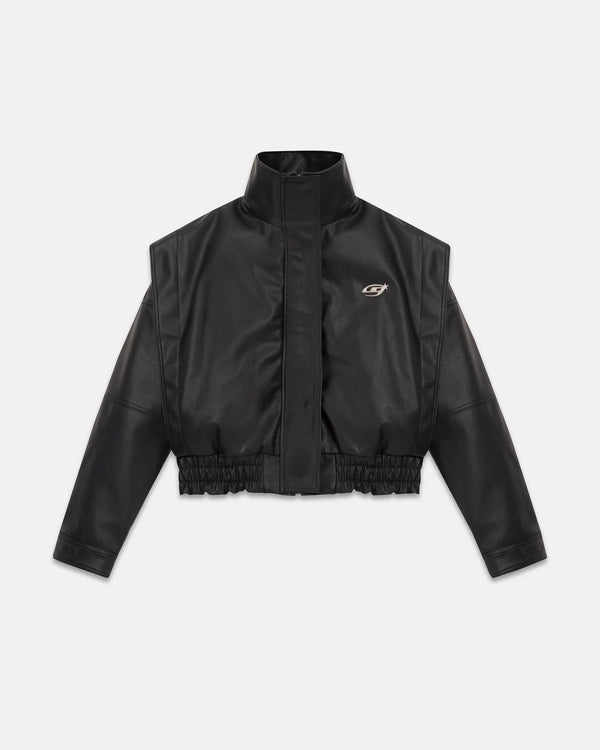 UNDERGOLD - Jacket W Basics Panelled Bomber Black