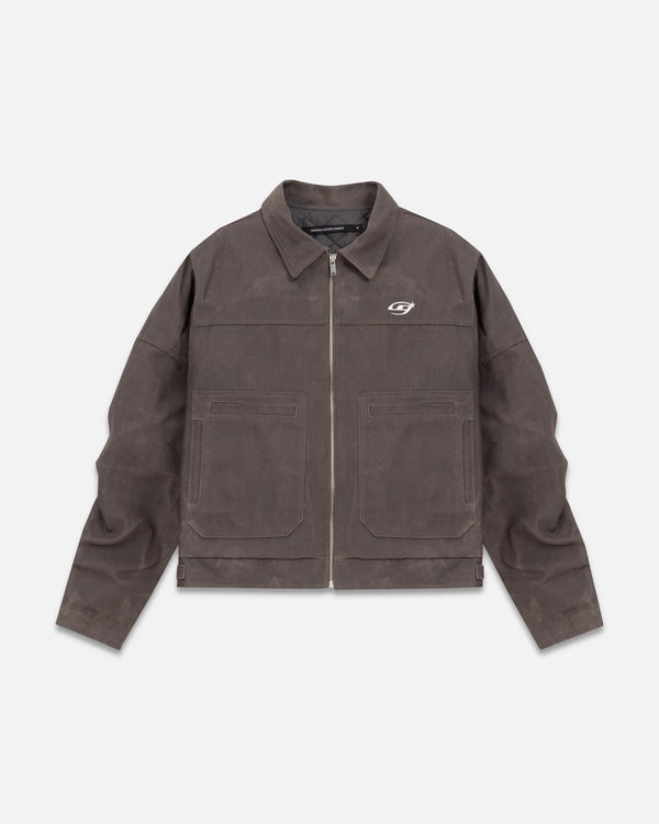 UNDERGOLD - W Basics Studio Canvas Waxed Jacket Gray