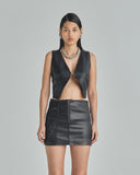 Undergold Jacket W Basics Undrgld Vest Black