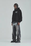 UNDERGOLD - Pants Act 1 UG Star Barrel Vein Jean Washed - Black