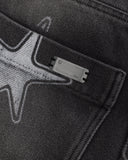 UNDERGOLD - Pants Act 1 UG Star Barrel Vein Jean Washed - Black