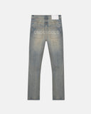 Undergold Pants Line Basic Slim Fit Jeans Dirty Blue