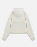 Undergold Hoodie W Line Basic Boxy Fit White