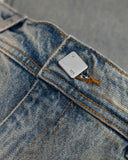Undergold Pants Line Basic Slim Fit Jeans Dirty Blue