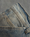 Undergold Pants Line Basic Slim Fit Jeans Dirty Blue