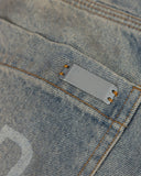 Undergold Pants Line Basic Slim Fit Jeans Dirty Blue