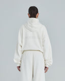 Undergold Hoodie W Line Basic Boxy Fit White