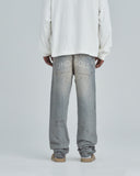 Undergold Pants Line Basic Slim Fit Jeans Dirty Blue