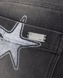 UNDERGOLD - Pants W Act 1 UG Star Barrel Vein Jean Washed - Black