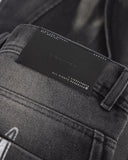 UNDERGOLD - Pants W Act 1 UG Star Barrel Vein Jean Washed - Black