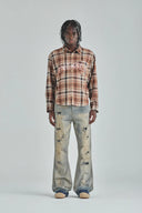 UNDERGOLD - Shirt Act 1 Faith Flannel Plaid - Brown