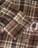 UNDERGOLD - Shirt Act 1 Faith Flannel Plaid - Brown