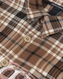 UNDERGOLD - Shirt Act 1 Faith Flannel Plaid - Brown
