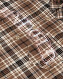 UNDERGOLD - Shirt Act 1 Faith Flannel Plaid - Brown