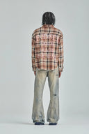 UNDERGOLD - Shirt Act 1 Faith Flannel Plaid - Brown