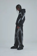 UNDERGOLD - Sweatpants Act 1 UG Straightpants Sandblast - Black