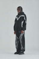 UNDERGOLD - Sweatpants Act 1 UG Straightpants Sandblast - Black