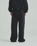 Undergold Sweatpants Blanks Barrel Straight Pants Black