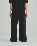 Undergold Sweatpants Blanks Barrel Straight Pants Black