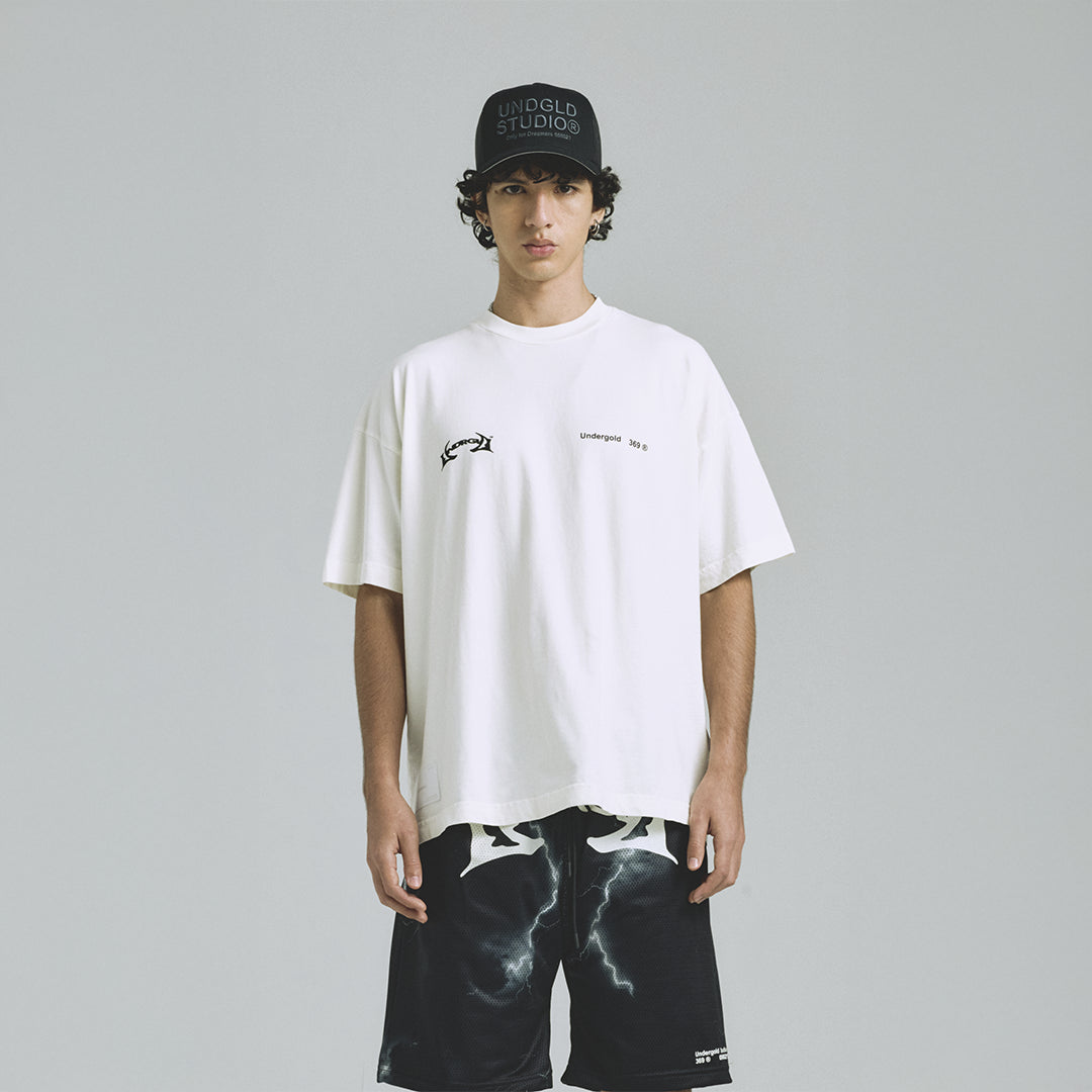 UNDERGOLD THUNDER RIDER BASIC TSHIRT WHITE