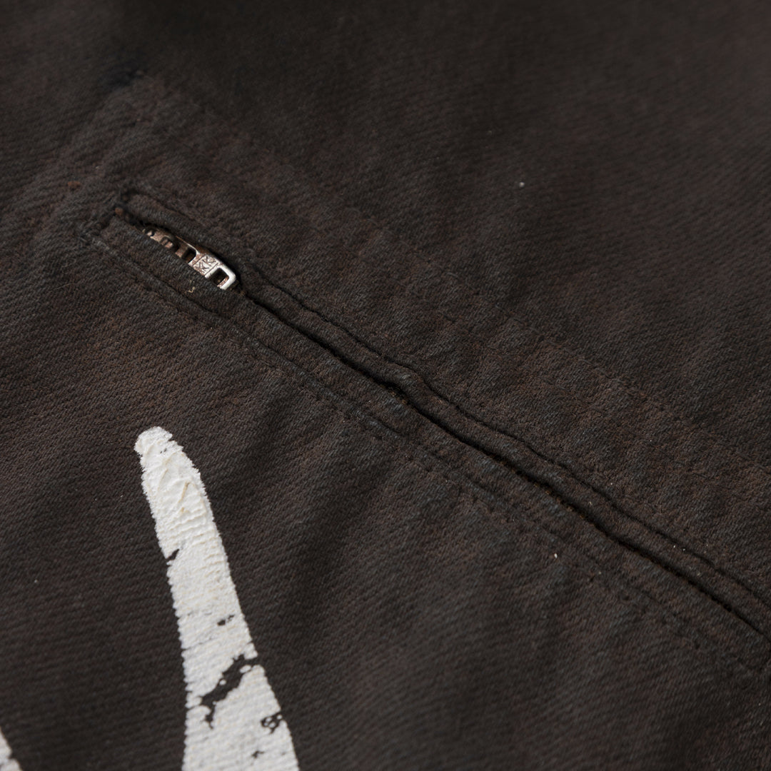 UNDERGOLD THUNDER RIDER PEGASUS ZIP UP JACKET RUSTY BLACK