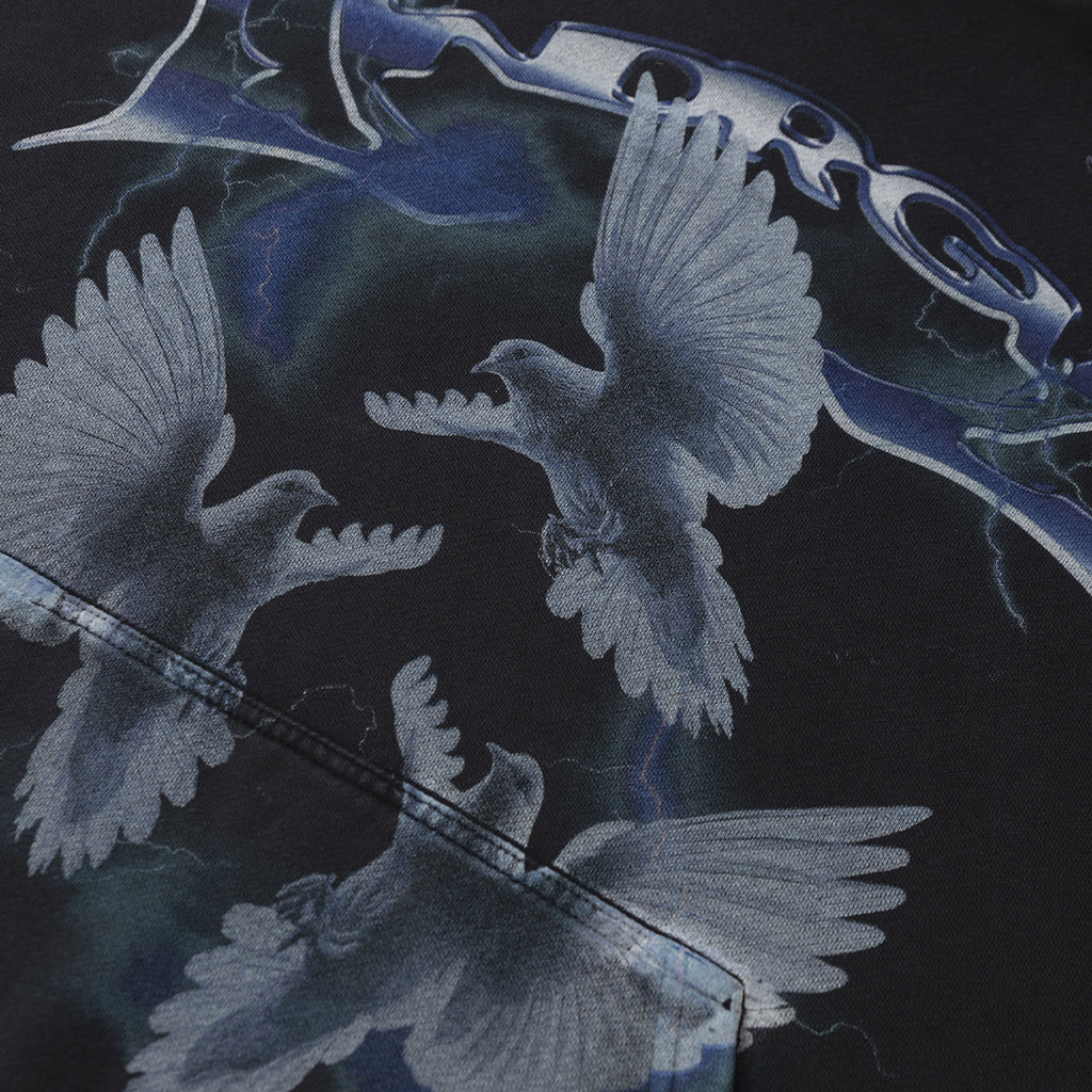 UNDERGOLD THUNDER RIDER PIGEONS HOODIE BLACK