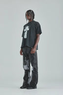 UNDERGOLD - Tshirt Act 1 Cross Vintage - Black