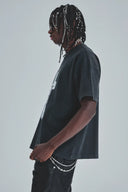 UNDERGOLD - Tshirt Act 1 Cross Vintage - Black
