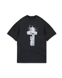 UNDERGOLD - Tshirt Act 1 Cross Vintage - Black
