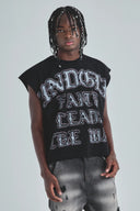 UNDERGOLD - Tshirt Act 1 Faith Sleeveless - Black