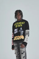 UNDERGOLD - Tshirt Act 1 Heal Long Sleeve - Black