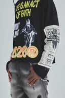 UNDERGOLD - Tshirt Act 1 Heal Long Sleeve - Black