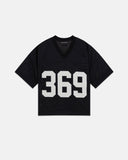 Undergold Tshirt Basics 369 Mesh Jersey Black
