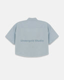 UNDERGOLD TSHIRT BASICS UNDERGOLD STUDIO BOXY FIT SHIRT LIGHT BLUE