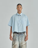 UNDERGOLD TSHIRT BASICS UNDERGOLD STUDIO BOXY FIT SHIRT LIGHT BLUE