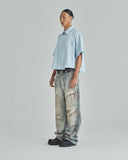 UNDERGOLD TSHIRT BASICS UNDERGOLD STUDIO BOXY FIT SHIRT LIGHT BLUE