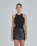 Undergold Tshirt Line Basic Halter Tank Top Black