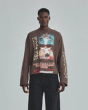 UNDERGOLD - Tshirt Revelation Ascend Long Sleeve - Brown