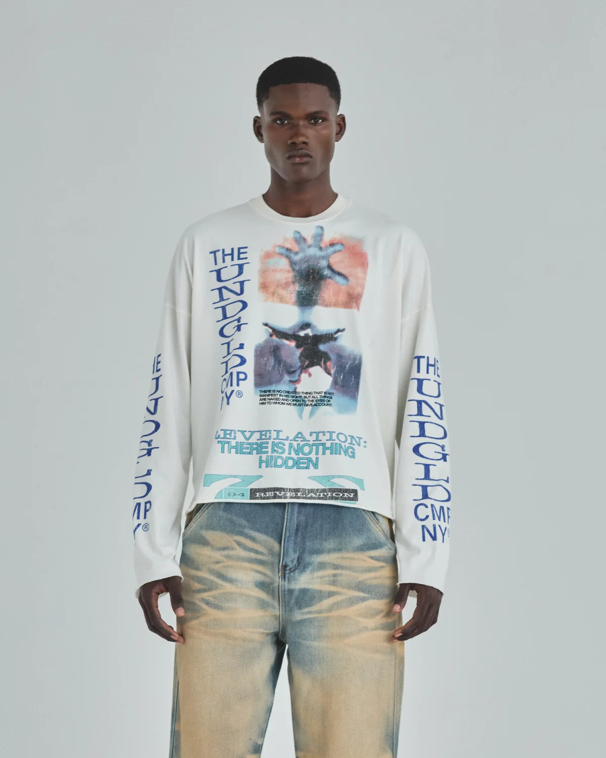 Undergold Revelation Ascend Long Sleeve Tshirt White, camiseta de hombre, foto 2
