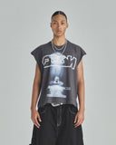 UNDERGOLD TSHIRT SPRING CONSOLATION SLEEVELESS VINTAGE GRAY